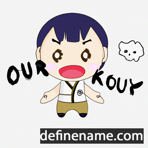 cartoon of the name Koyuri