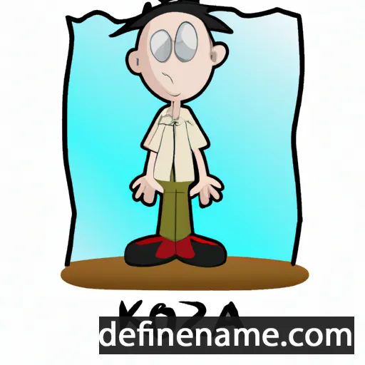 cartoon of the name Kozma