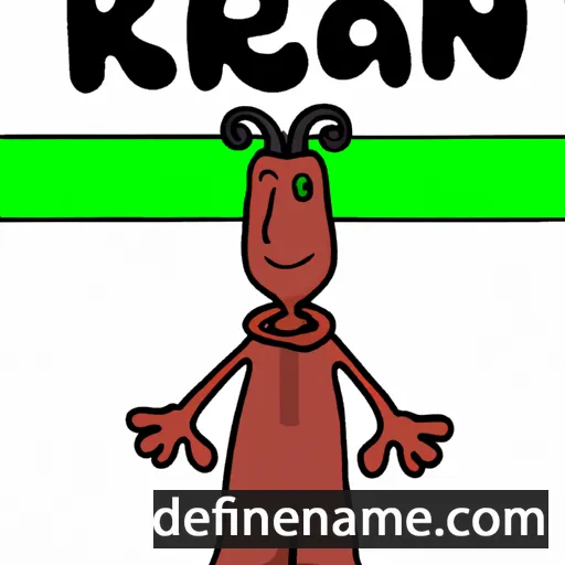 Kræn cartoon