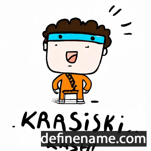 cartoon of the name Kraisak