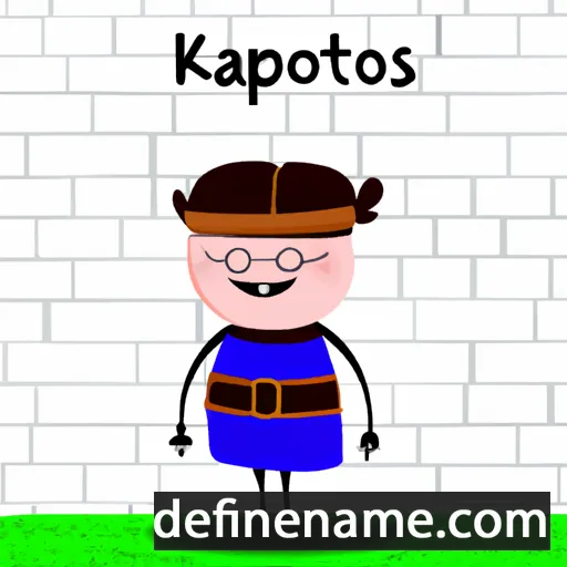 cartoon of the name Kratesipolis