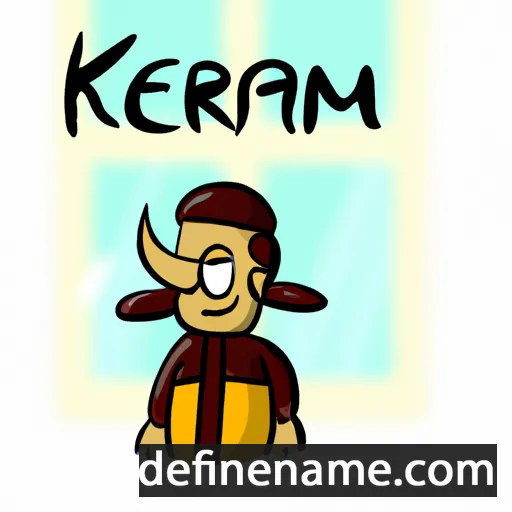 Krenar cartoon