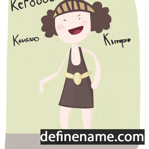 cartoon of the name Kreousa