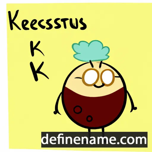 cartoon of the name Krescencijus