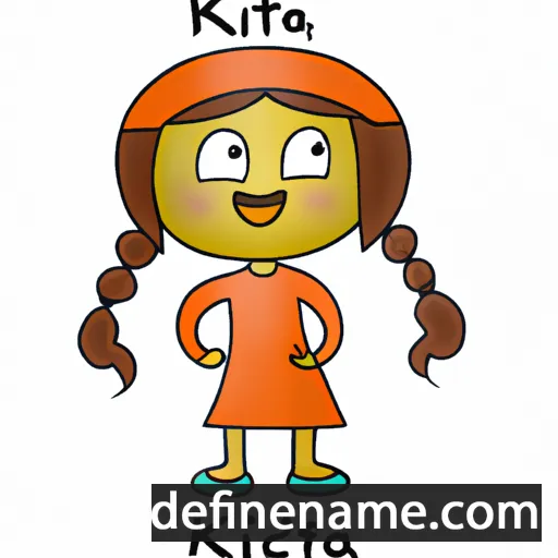 cartoon of the name Kridtika