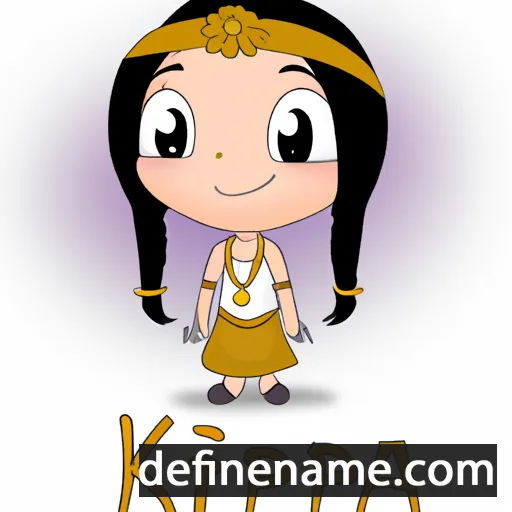 cartoon of the name Kripa