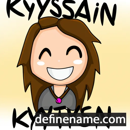 Krisalyn cartoon