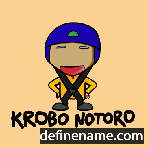 Krisnobroto cartoon