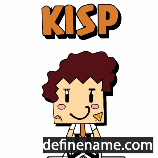 cartoon of the name Krisp