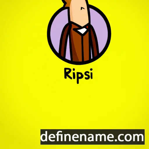 cartoon of the name Krispin