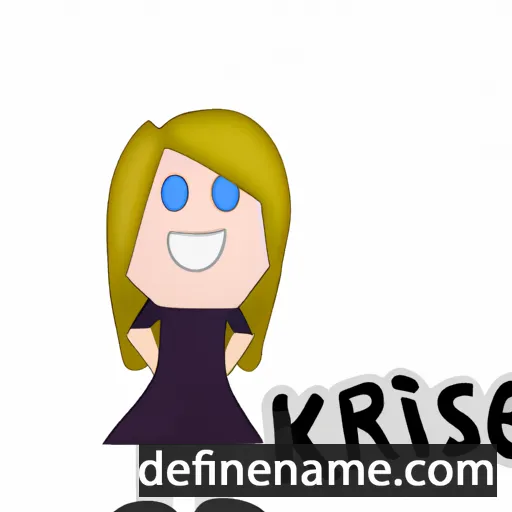 cartoon of the name Krisse