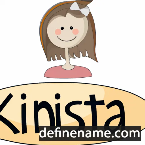 Kristijana cartoon