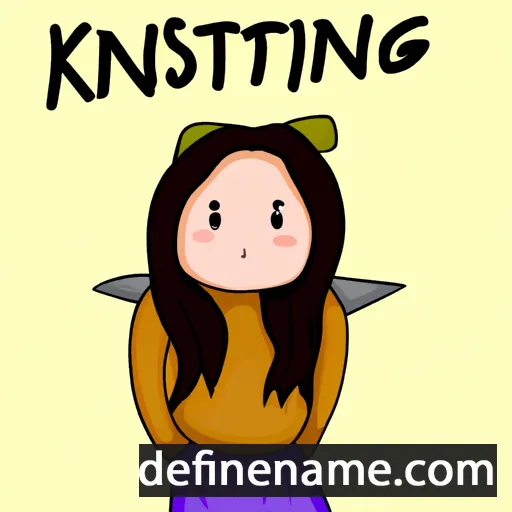 Kristinaningsih cartoon