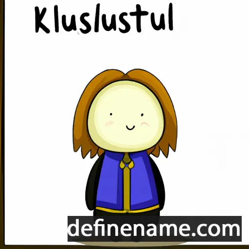 Kristlaug cartoon