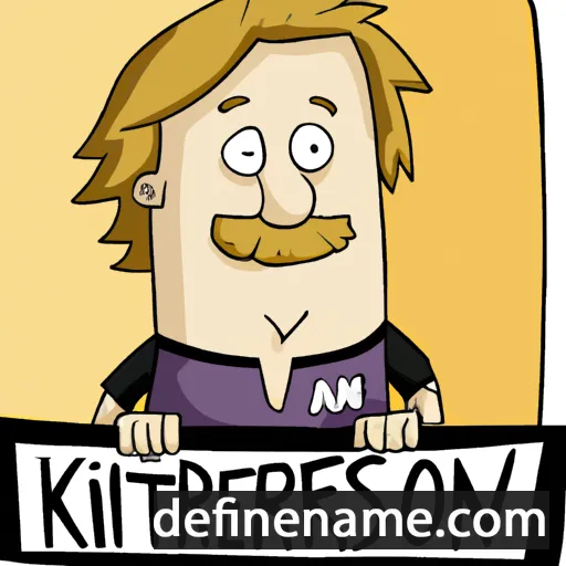 cartoon of the name Kristofferson