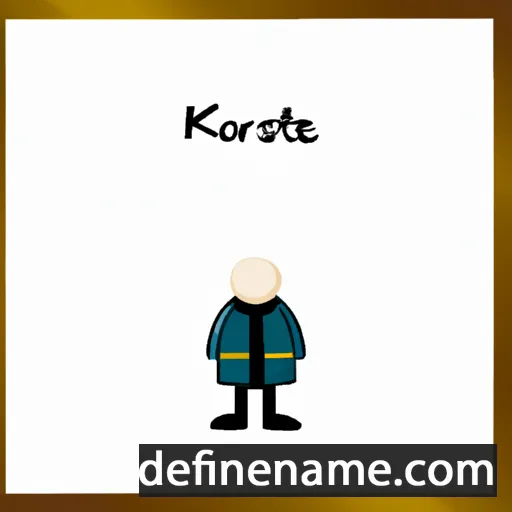 Kristorfe cartoon