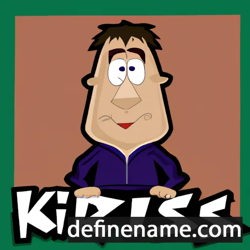 cartoon of the name Krists