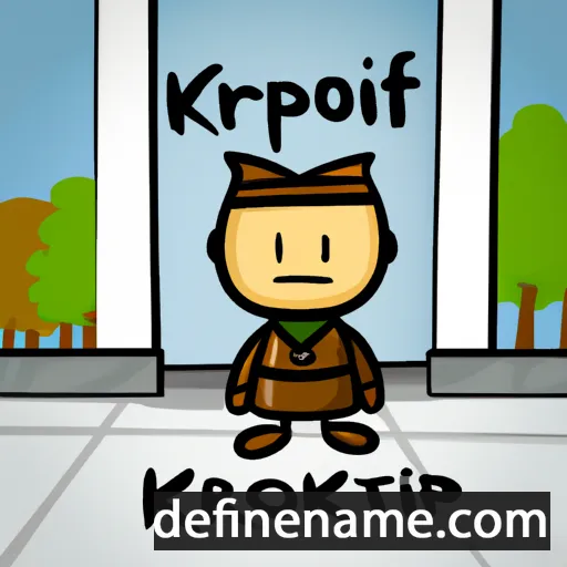 cartoon of the name Kroekrit