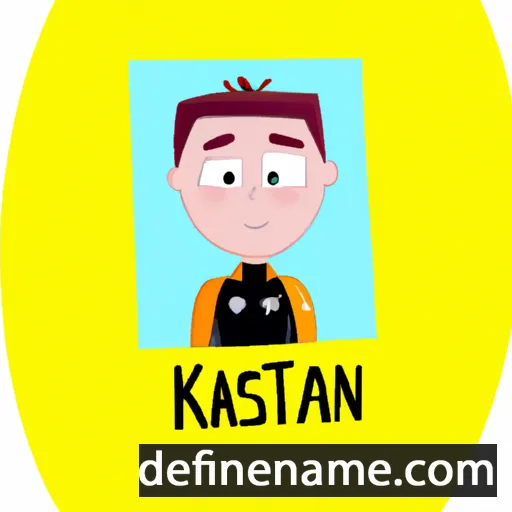 Krstan cartoon