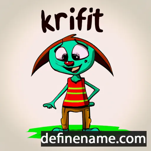 cartoon of the name Kӑrtti