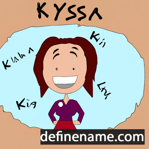 cartoon of the name Kryśka