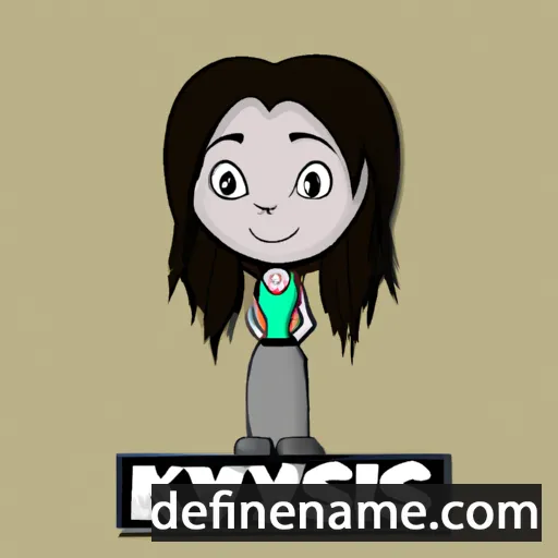 cartoon of the name Krys