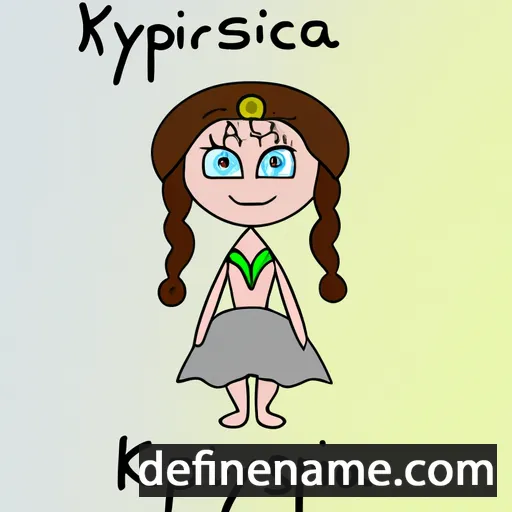 Kryspina cartoon