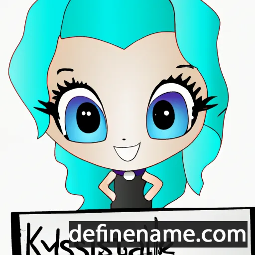 Krystalline cartoon