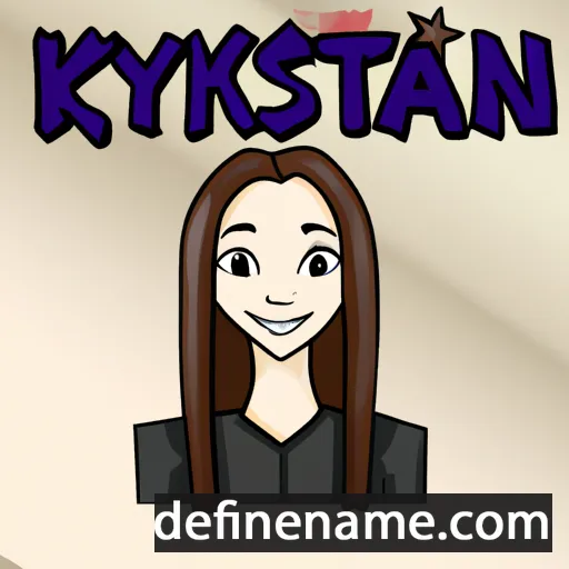 Krystan cartoon