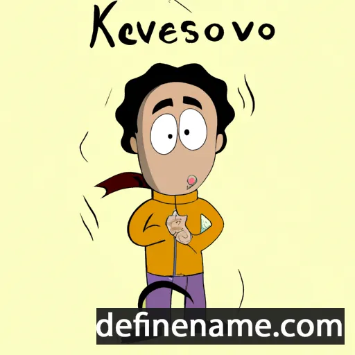 cartoon of the name Ksavero