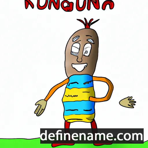 Kùnegùńda cartoon