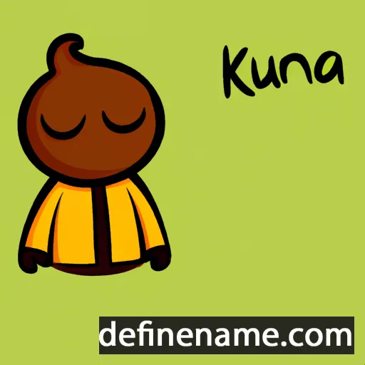 cartoon of the name Künna