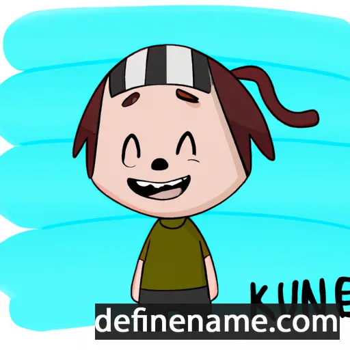 cartoon of the name Künne