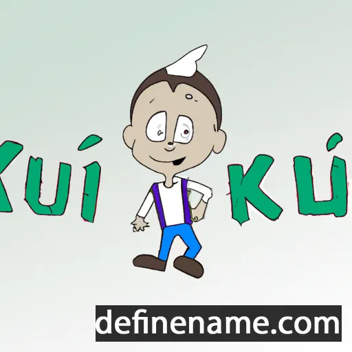 cartoon of the name Kûlik