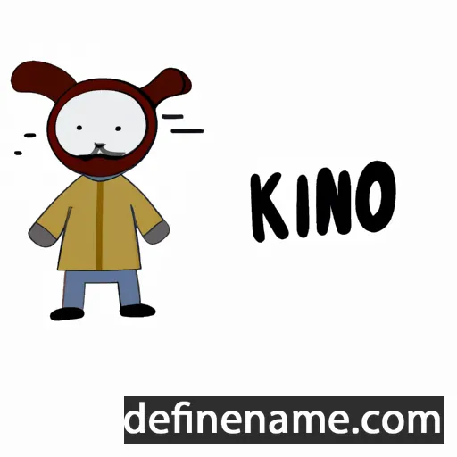 cartoon of the name Kûno