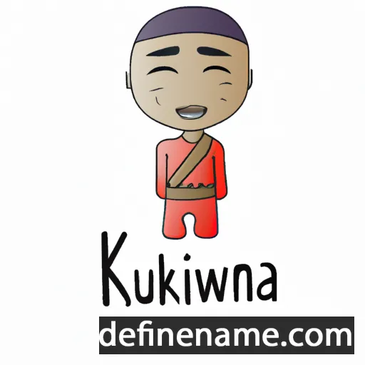 cartoon of the name Kuanikwa