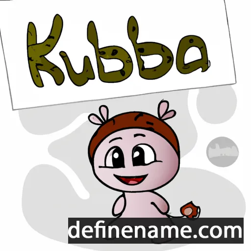 cartoon of the name Kubaba