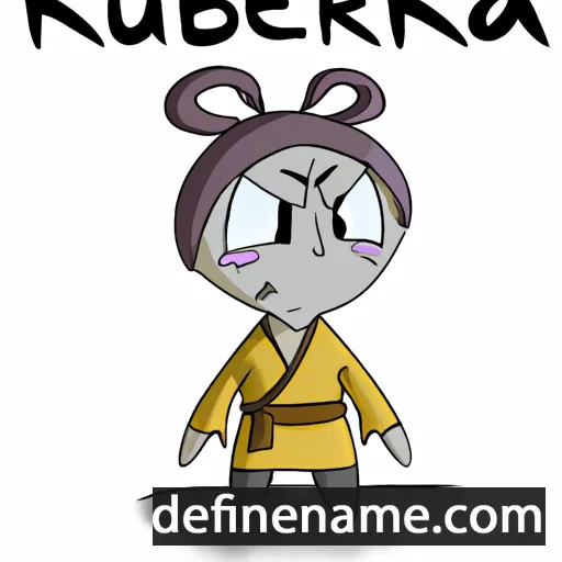 cartoon of the name Kubera