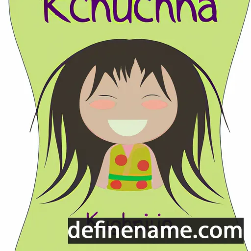 Kuchanua cartoon