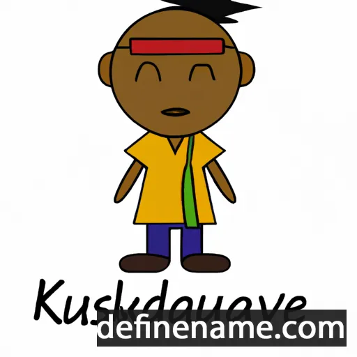 cartoon of the name Kudakwashe