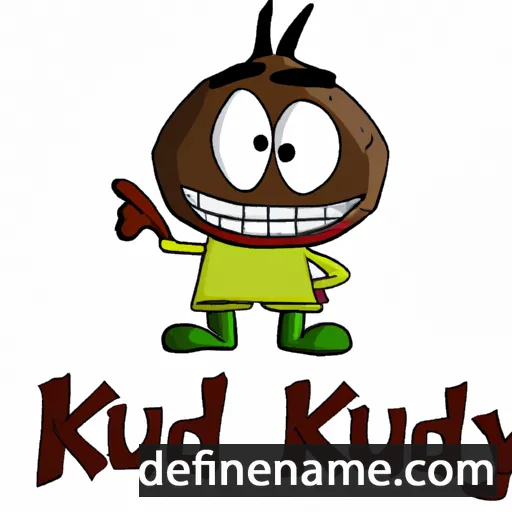 cartoon of the name Kuday