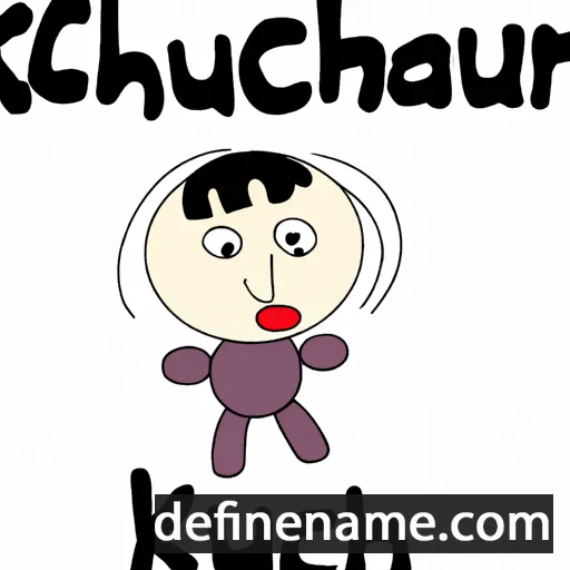 cartoon of the name Kukchan