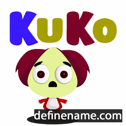 cartoon of the name Kuko