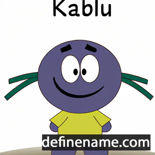 cartoon of the name Kulab