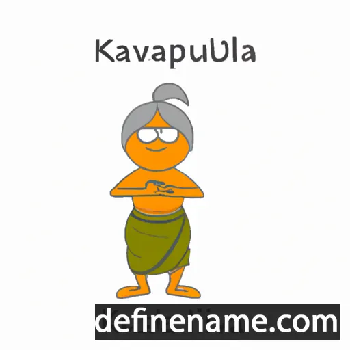 cartoon of the name Kulaprabhavati