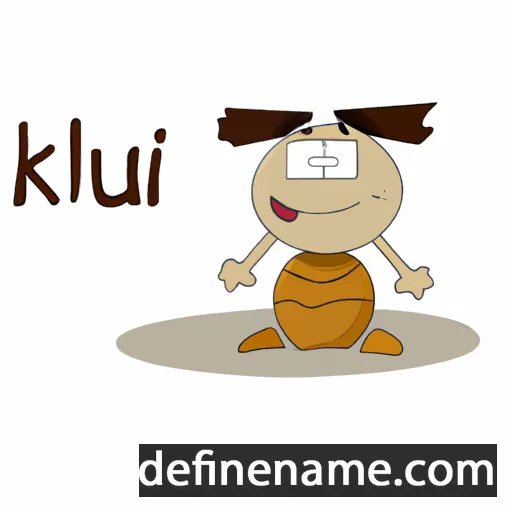 cartoon of the name Kuli