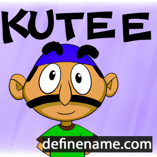 cartoon of the name Kuljeet