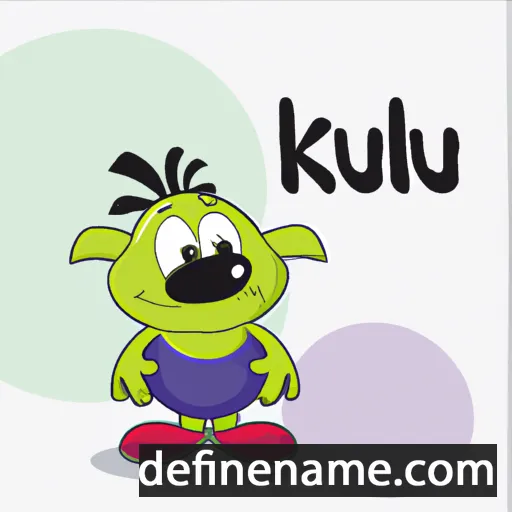 cartoon of the name Kulu