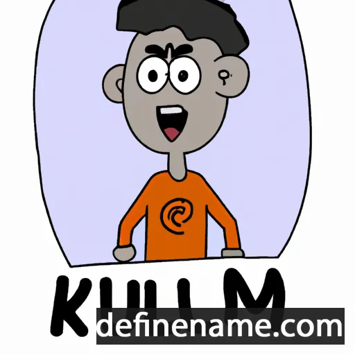 cartoon of the name Kumail