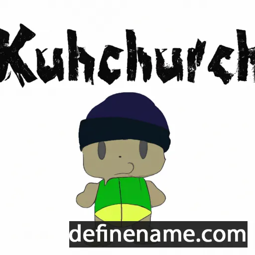 cartoon of the name Kumakichi